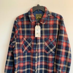 Anchorage Men’s Sherpa Lined Men’s shirt !  XL